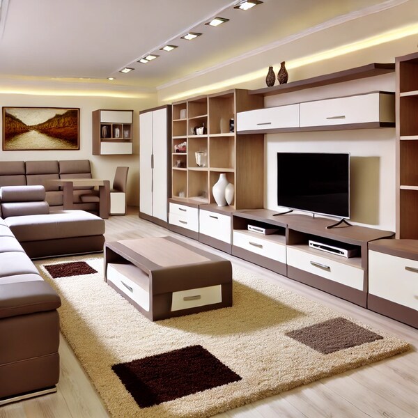 Jakie meble na wymiar wybrać do salonu?